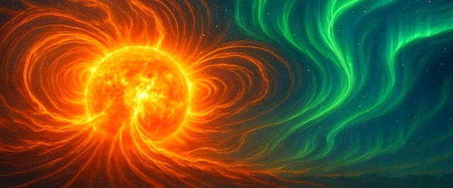 «Перекрученное» пятно генерирует сейчас вспышки на Солнце