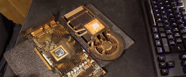 Видеокарту курильщика разобрали после 10 лет работы