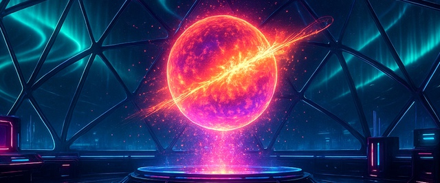 Мощную вспышку с радиационным штормом засекли за гранью Солнца