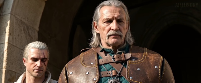The Witcher 3 нарисовали «ИИ-ремейк»