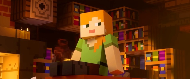 Оказывается, в Minecraft можно отбивать динамит копьем