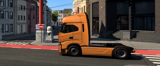 Новый Антверпен в Euro Truck Simulator 2: скриншоты бесплатного обновления