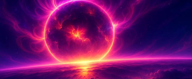 С обратной стороны Солнца что-то мощно взорвалось, но до нас не долетит