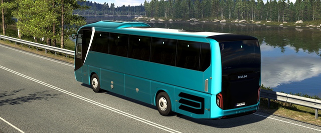 Автобусы в Euro Truck Simulator 2: новые кадры и детали