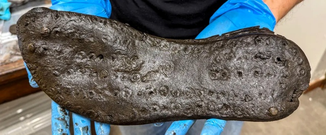 Рекордную римскую обувь выставят в музее