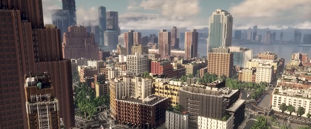 В Minecraft построили уже 700 километров Нью-Йорка в масштабе 1 к 1