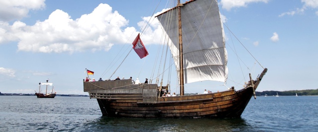 Гигантский торговый корабль XV века найден у берегов Дании