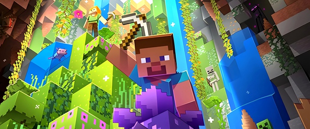 В Minecraft сыграли внутри конкурента Minecraft