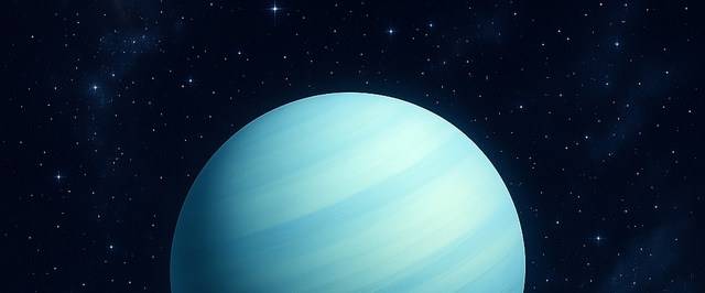 Горячий черный лед может объяснять странные магнитные поля Урана и Нептуна