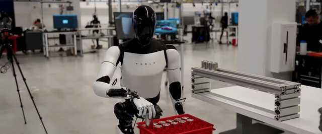 Роботы Optimus пока не делают ничего полезного на заводах Tesla