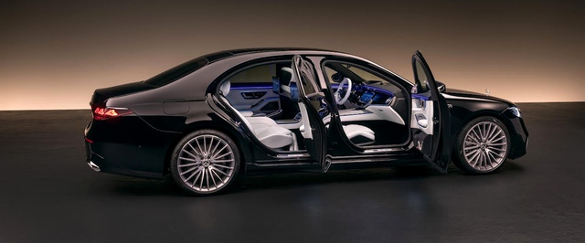 Новый Mercedes-Benz S-Class получит ИИ-подвеску