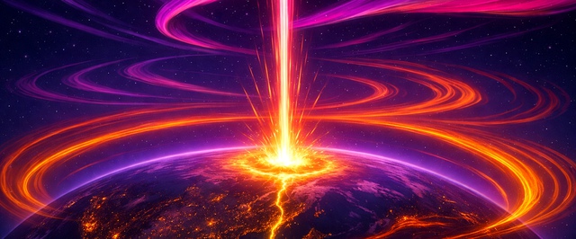 Прогноз магнитных бурь на 10 февраля: между двумя потоками плазмы