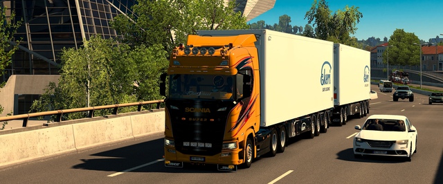 Розовый крест и не только: обновленная Шотландия в Euro Truck Simulator 2