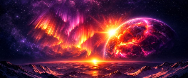 Прогноз магнитных бурь на 10 марта: два потока плазмы уже рядом