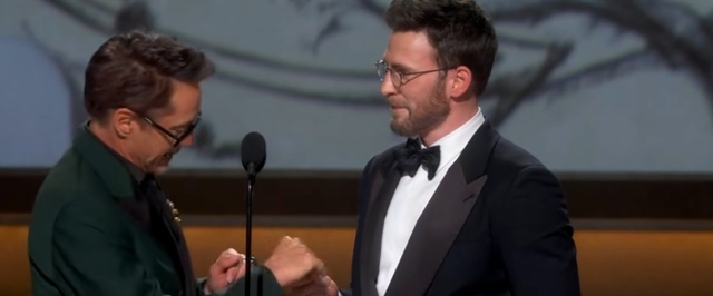 «Воссоединение Мстителей» на «Оскаре» оказалось встречей Криса Эванса и Роберта Дауни-младшего