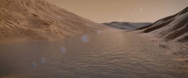 Под поверхностью Марса нашли следы древней реки — она спряталась под другой рекой