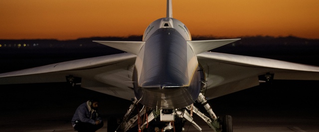 «Носатый» сверхзвуковой самолет NASA слетал во второй раз — все еще без сверхзвука