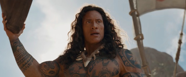 Дуэйн Джонсон волосат: трейлер «Моаны» с живыми актерами