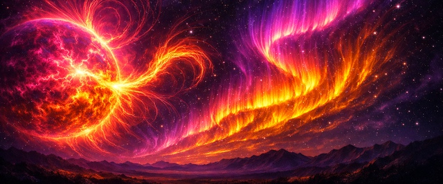 Прогноз магнитных бурь на 25 марта: Солнце активизировалось, плазма уже рядом