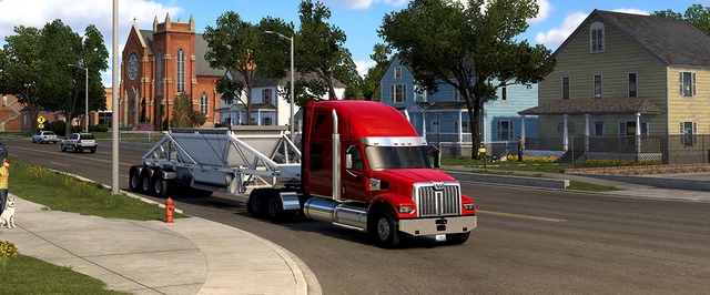 Фото: города Южной Дакоты в American Truck Simulator