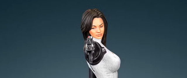 Фото: официальная фигурка Миранды из Mass Effect 2