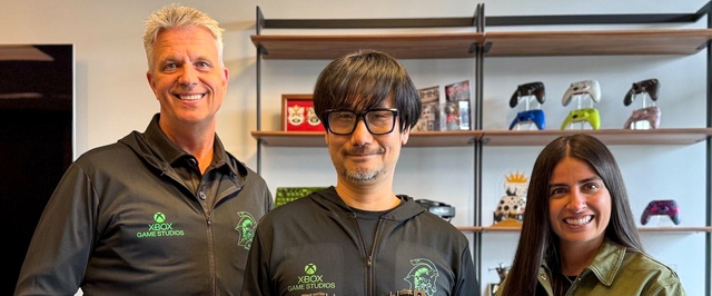 Фото: Хидео Кодзима в гостях у Valve, Xbox и неузнаваемого Фила Спенсера