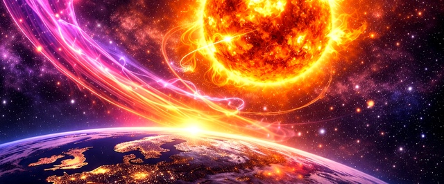 Источник мощных солнечных вспышек поворачивается к Земле — растет риск магнитных бурь