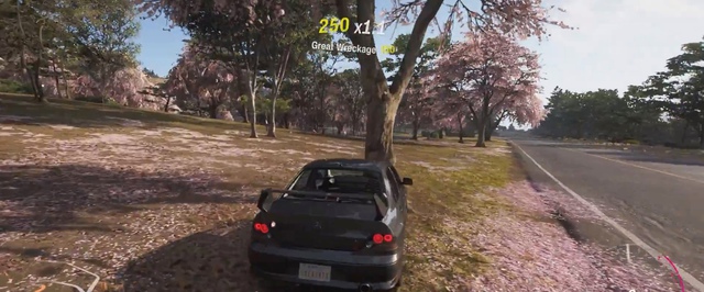 В Forza Horizon 6 нашли бессмертные деревья — сакуры