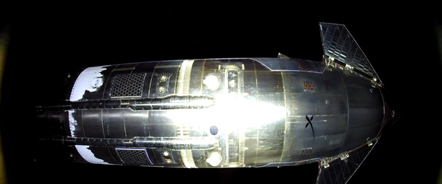 Starship впервые показали в космосе — видео