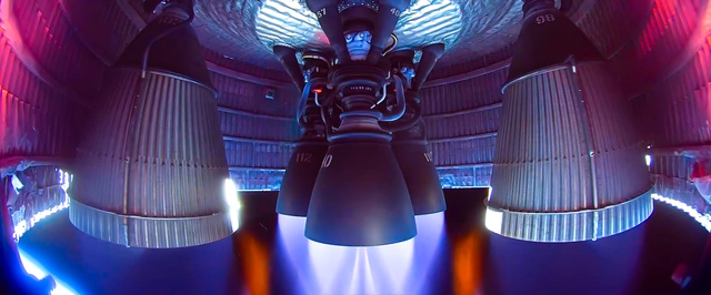 Полет Starship V3 в космосе показали с бортовых камер