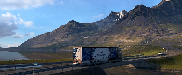 Авторы Euro Truck Simulator 2 показали фьорды Исландии