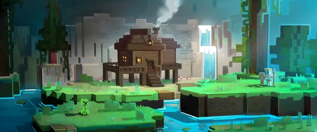 Концепты Minecraft Dungeons 2 — будет гигантский Хранитель