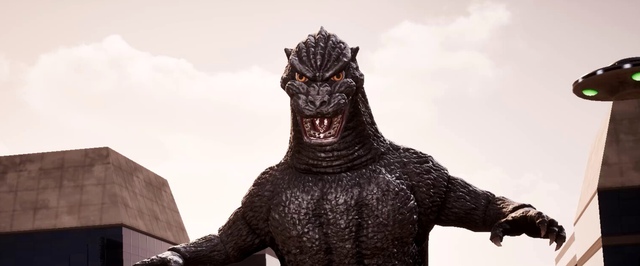 Кинг Гидора бьет Годзиллу домом в трейлере ремастера Godzilla Destroy All Monsters Melee