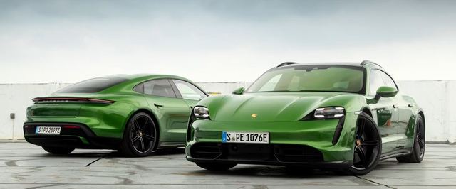 Электромобиль Porsche Taycan получил имитацию переключения передач