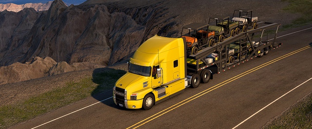 Авторы American Truck Simulator показали национальный парк Бэдлендс