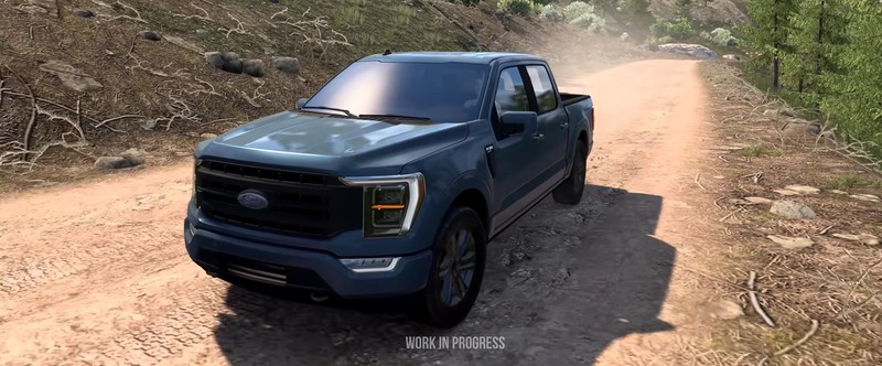 Легковые автомобили в American Truck Simulator: первый геймплей Ford F-150