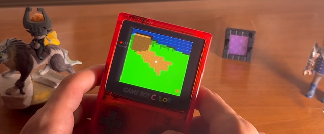 Minecraft перенесли на Game Boy Color