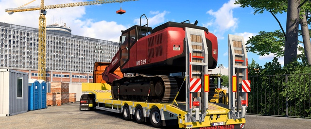 Euro Truck Simulator 2 получит обновленный прицеп Schwarzmuller в патче 1.61