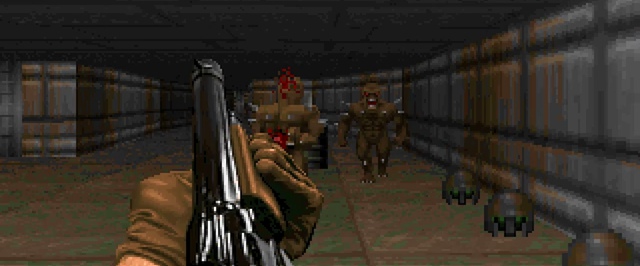 Doom запустили на регулярных выражениях — один кадр рисуется несколько минут