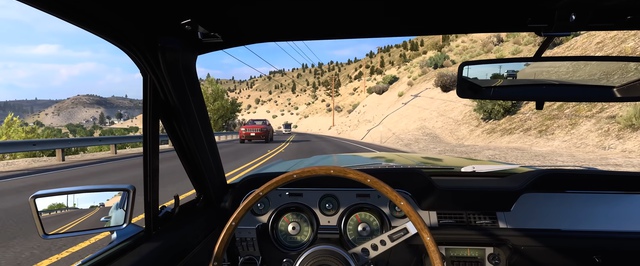 Уже не дальнобойщик: авторы American Truck Simulator показали геймплей Ford Mustang 1967 года