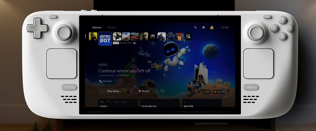 Steam Deck научили стримить игры PlayStation из облака и с консолей