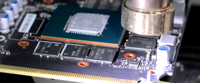 GeForce RTX 3070 смогла 5 лет проработать с заклеенными термопрокладками