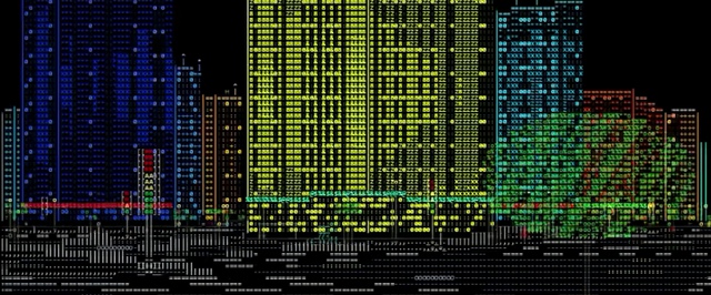 Cyberpunk 1977: разработчик создал живой город из ASCII-символов