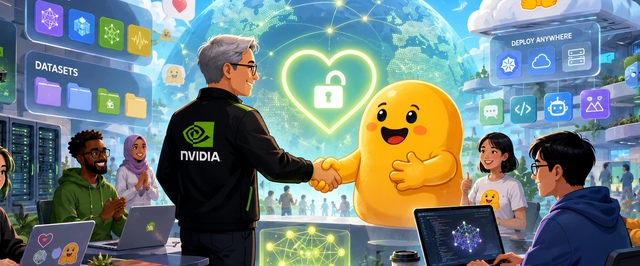 Nvidia покупает Hugging Face