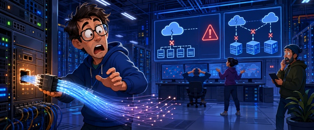 Google Cloud частично отключился из-за инженера, выдернувшего все кабели
