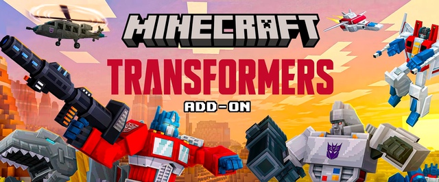 Minecraft получила дополнение с Трансформерами