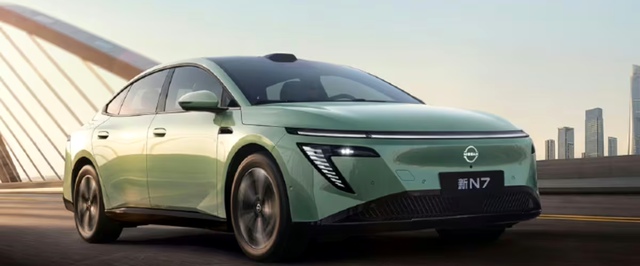 Nissan обновила электромобиль N7 без роста базовой цены