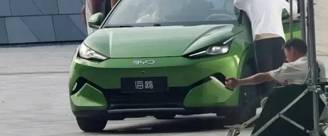 Новый BYD Great Seagull показали вживую: он стал крупнее и получил лидар