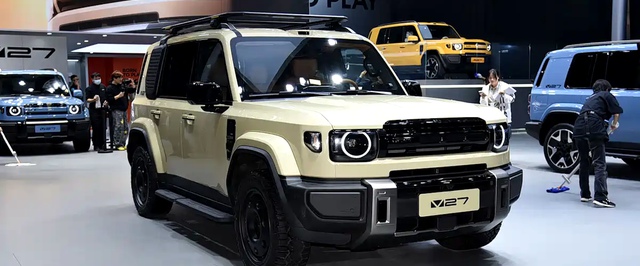 Новый внедорожник iCar V27 станет почти в полтора раза дальнобойнее