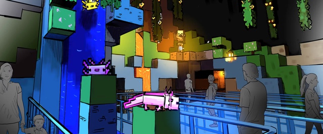 Фото: реальная гостиница в стиле Minecraft